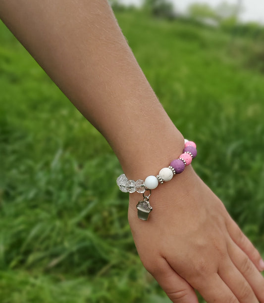 Girl's Cupcake bracelet