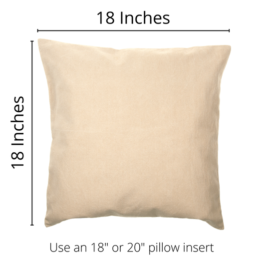 I Love Us Pillow Cover
